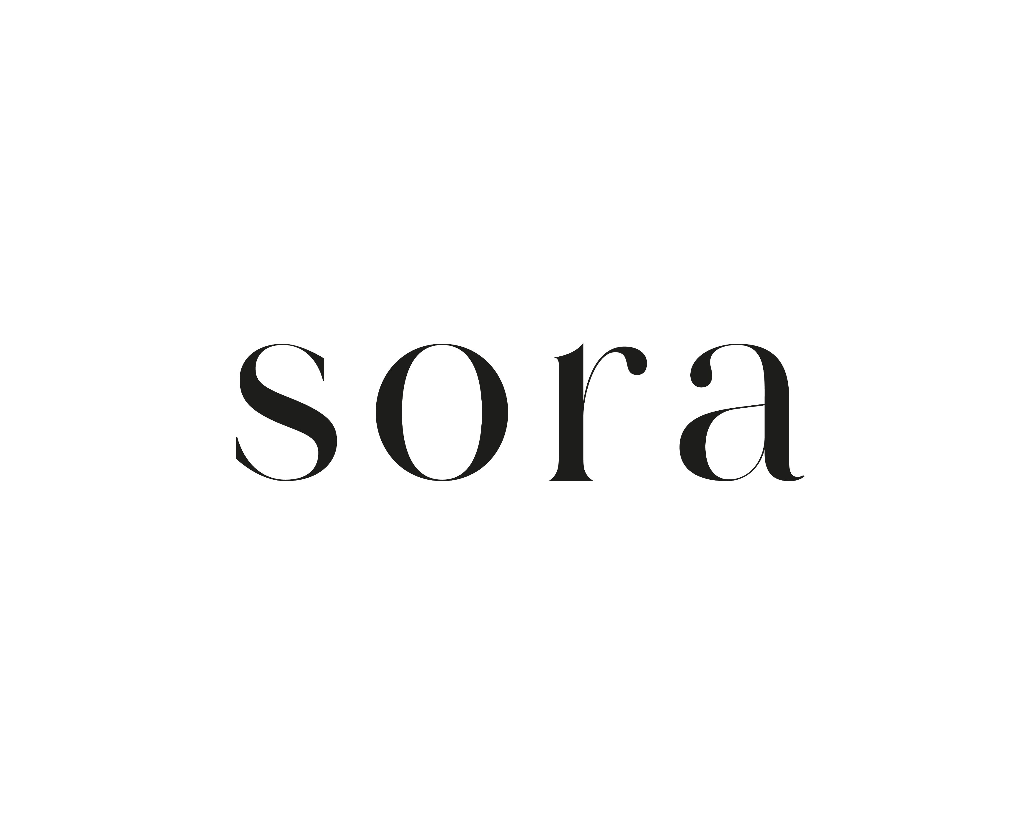 Sora — SORA LOGO-black (no tagline)
